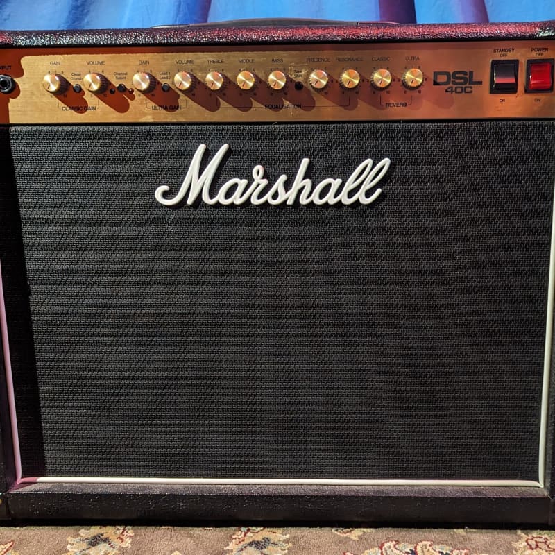 Marshall DSL40C mini stack, modified and recovered | Reverb