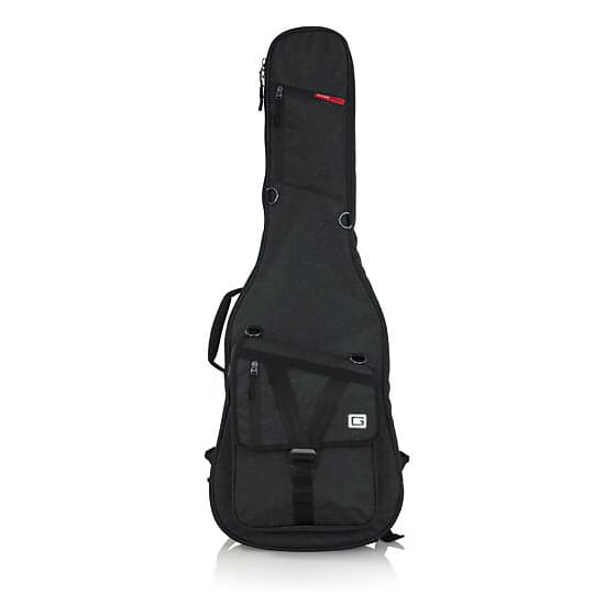 Gator Transit Series Electric Guitar Gig Bag with Charcoal Black Exterior image 1