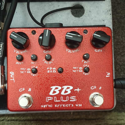 Reverb.com listing, price, conditions, and images for xotic-effects-bb-plus-preamp-and-boost