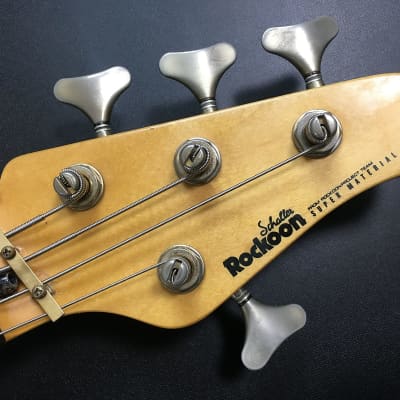 Kawai Rockoon w/Schaller RB Fretless Bass Guitar 1989 Natural image 9