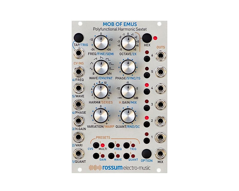 Rossum Electro-Music Mob of Emus Polyfunctional Harmonic Sextet image 1