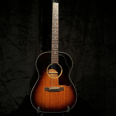 1964 Gibson LG-1 Sunburst w/ K&K Pure Mini Pickup — Northern