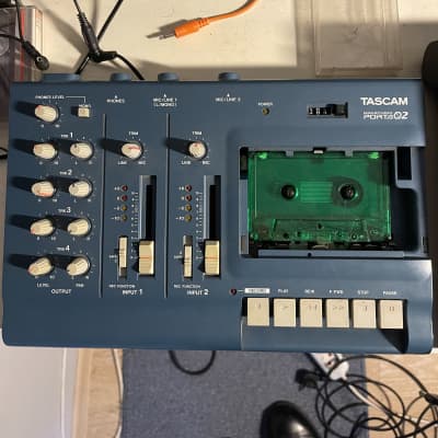 TASCAM Porta 02 mkII Ministudio 4-Track Cassette Recorder