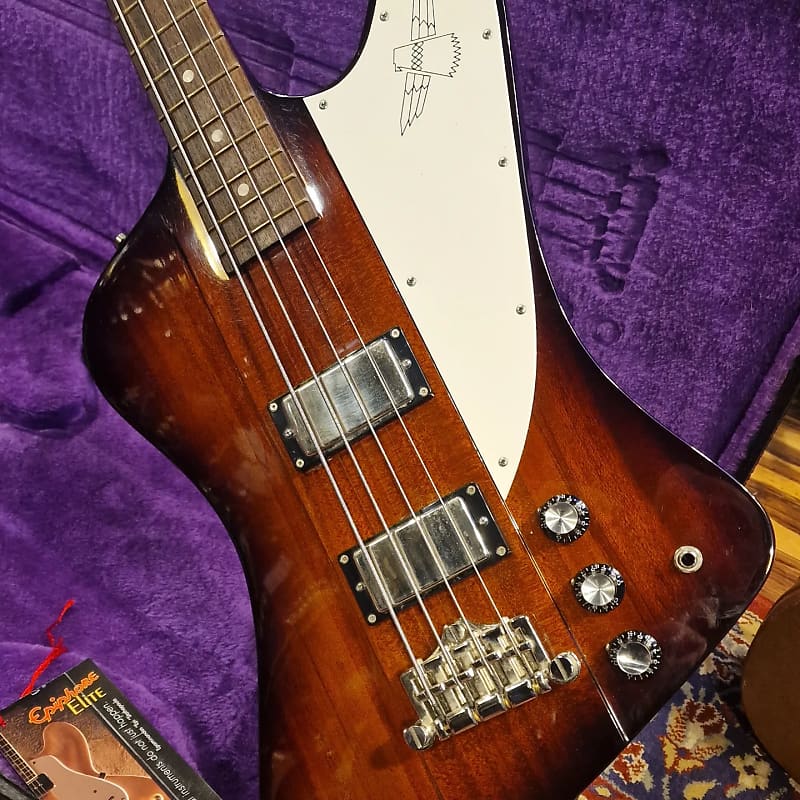 Epiphone Japan Elite Thunderbird Bass in Sunburst | Reverb Epiphone Japan Elite Thunderbird Bass in Sunburst | Reverb