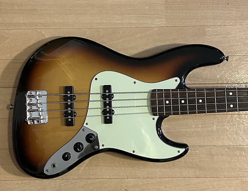2003 History (Fujigen) Japan ZJ-CFS Jazz Bass (Sunburst
