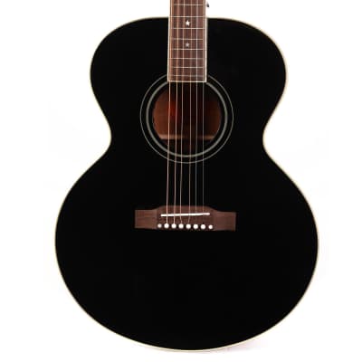 Epiphone Inspired by Gibson J-180 LS Acoustic-Electric Ebony for sale
