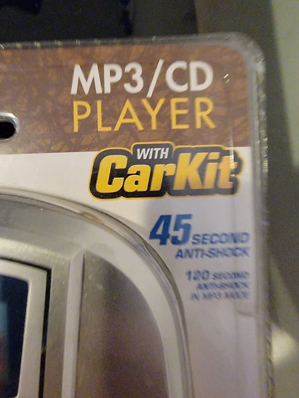 Memorex Digital MP3 discount CD Player Model MPD8507CP With CarKit NEW NOS