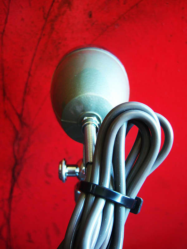 Vintage 1960's Rystl CR-222 crystal microphone Hi Z 