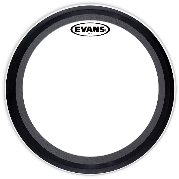 Evans 18" EMAD Clear Clear image 1
