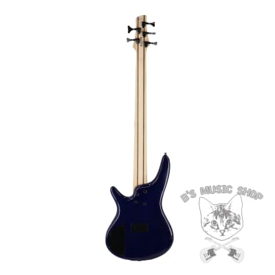 Ibanez Standard SR375E 5-String Electric Bass - Sapphire Blue image 4