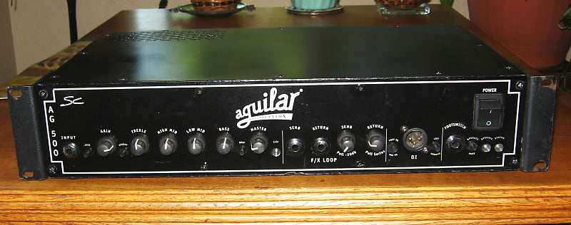 Aguilar AG500 SC 500 Watt Bass Head $100 of this sale will go to N.  California fire victims