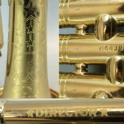 Conn Director Cornet with case and mouthpiece, USA, Good Condition image 5