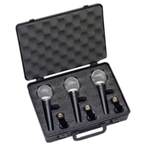 Samson R21 Cardioid Dynamic Vocal/Presentation Microphone (3 Pack)