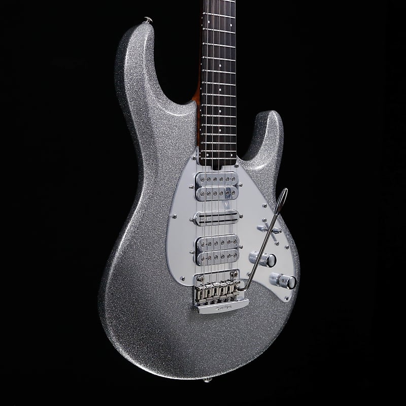 Ernie Ball Music Man BFR Silhouette HSH, Silver Flake