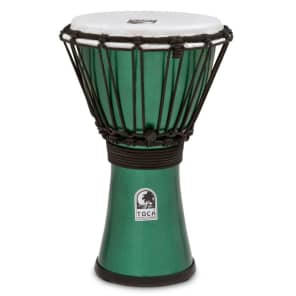 Toca Percussion TFCDJ7 Freestyle ColorSound Djembe - 7"