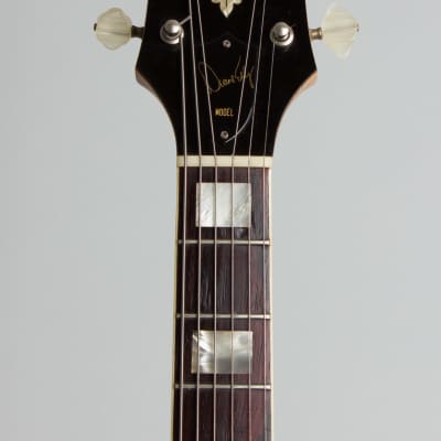 Guild  Duane Eddy Jr B Thinline Hollow Body Electric Guitar (1962), ser. #22169, original black hard shell case. image 5