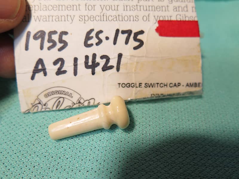 vintage 1955 Gibson strap button plug for es 350 175 super Reverb