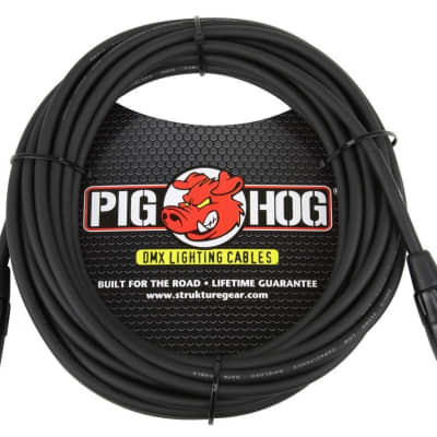 Pig Hog 25ft DMX Lighting Cable 3 Pin, PHDMX25 image 6