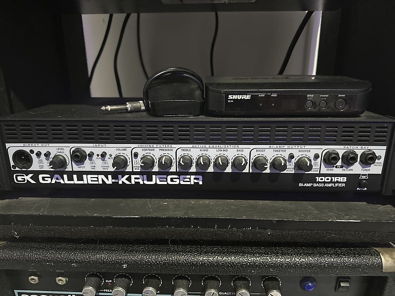 Gallien-Krueger 1001RB-II 700/50W Biamp Bass Head | Reverb