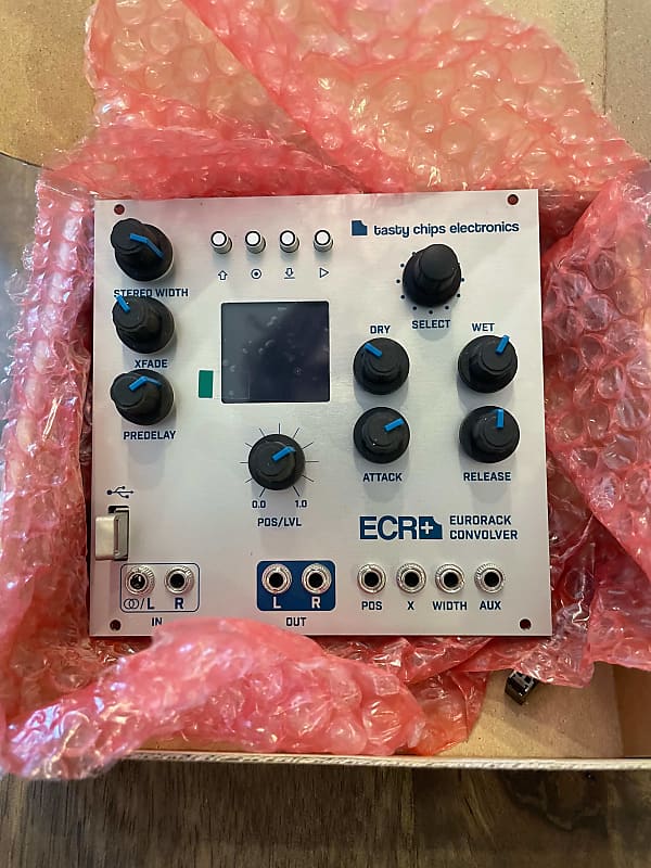 tasty chips electronics ECR+ Eurorack Convolutional Reverb Reverb