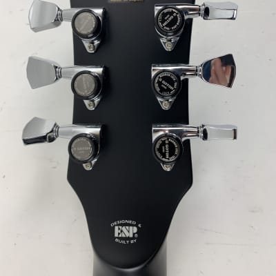 ESP E-II Eclipse BB Black Satin Electric Guitar + Hard Case B-Stock Made in Japan image 14