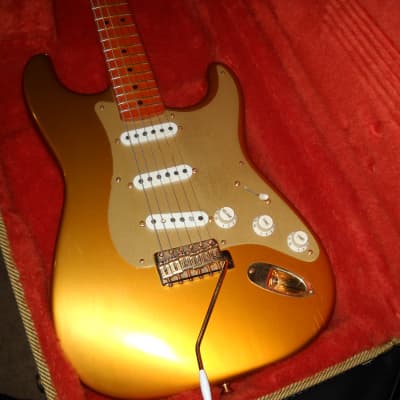 Fender Homer Haynes HLE Stratocaster 1989 gold image 2