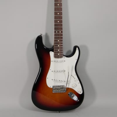 2011 Fender American Special Stratocaster Sunburst Electric Guitar image 1