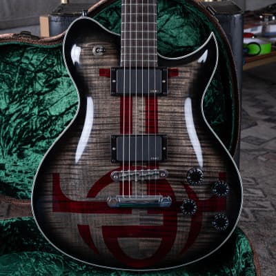 Washburn レスポールタイプ スルーネック EMG
