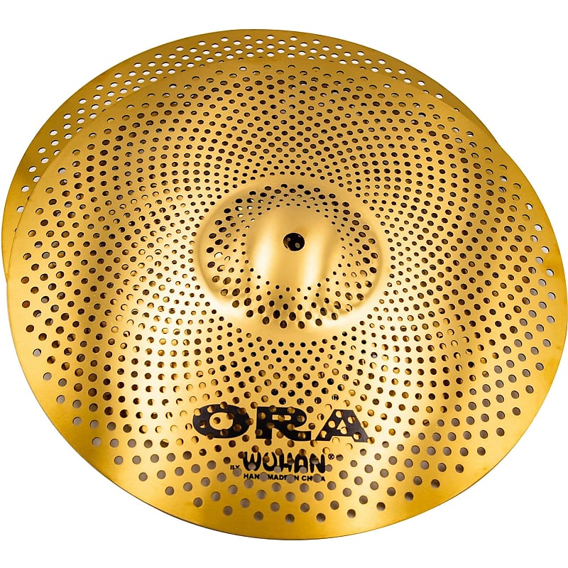 Wuhan Outward Reduced Audio Hi-Hat Cymbals, 14" image 1