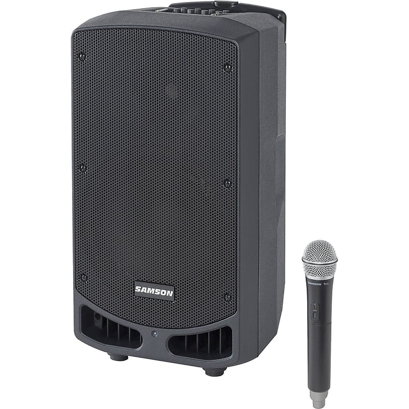 Samson Expedition XP310w 10" 300W Rechargeable Portable PA with Bluetooth and Concert 88a Wireless Handheld Mic, Frequency Band D: 542 to 566MHz image 1