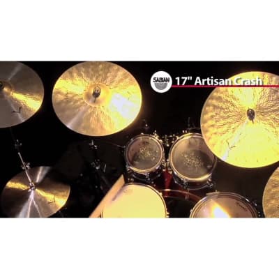 Sabian Artisan Crash Cymbal 17" image 2