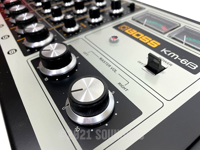 BOSS KM-6B ミキサー Boss KM-6B Mixer *Soundgas Serviced* | Reverb