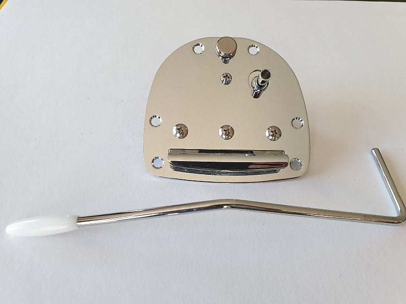 Jazzmaster Jaguar guitar vintage style tremolo chrome with Tremolo pin lock image 1