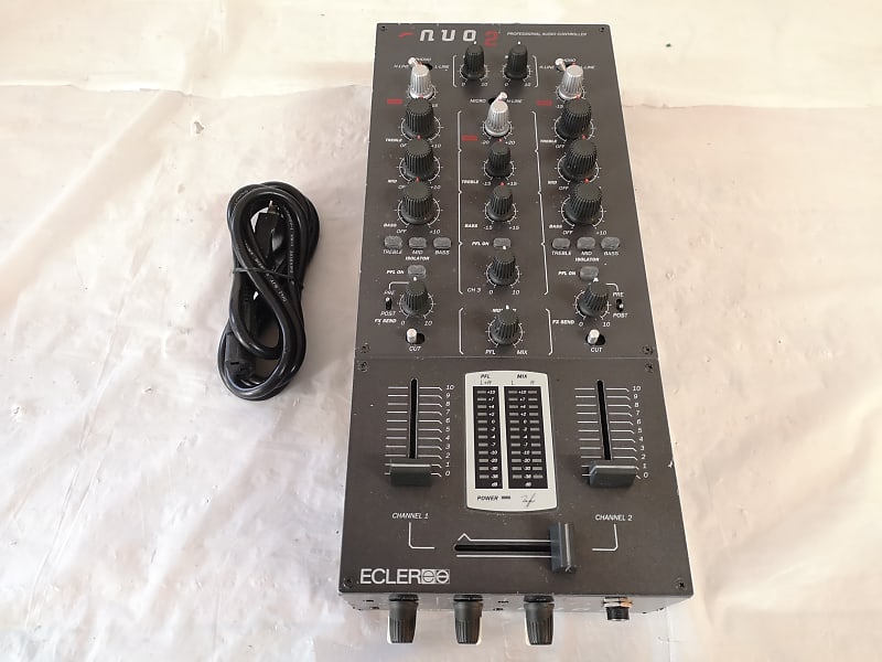 ECLER NUO2 Professional 2 Channel DJ Mixer - BLACK Friday SALE - Excellent  Condition