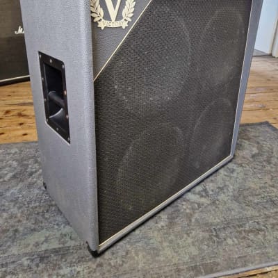 Victory V412SG 4x12 Grey Vinyl Guitar Speaker Cabinet | Reverb UK