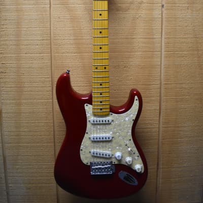 New York Pro Stratocaster Electric Guitar Red for sale
