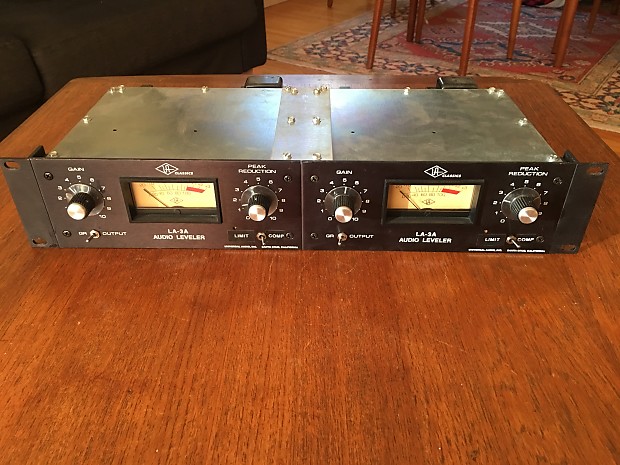 Universal Audio LA-3A Reissue Audio Leveler Stereo Pair image 1