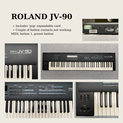 Roland JV-90 76-Key Expandable Synthesizer