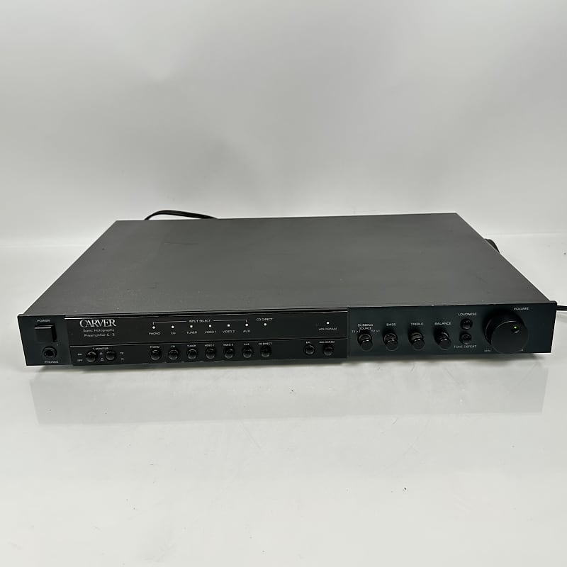 carver preamplifier