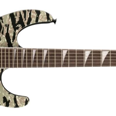 Jackson X Series Soloist SLX DX Camo Electric Guitar, Tiger Jungle Camo image 2
