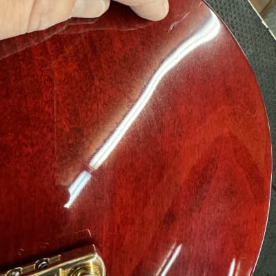 Gibson Les Paul Studio Gold Series 2018 - Neck Binding Wine Red image 16