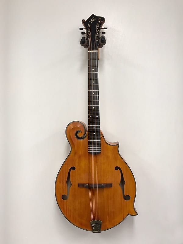 TKD F5 Falcon Octave Mandolin 2017 Honey with Tortoise Binding