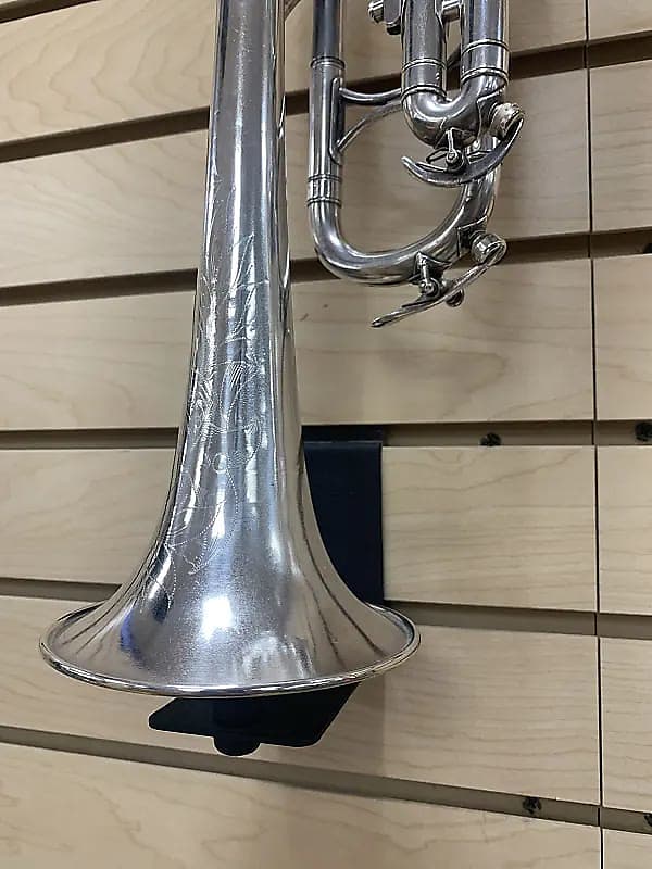 Vintage HN White King Liberty Bb Trumpet - 1934 - USQMC Insignia