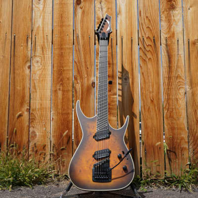 Dean EXILE Select-6 Multiscale Kahler Burl Maple 6-String Electric Guitar (2021) image 2