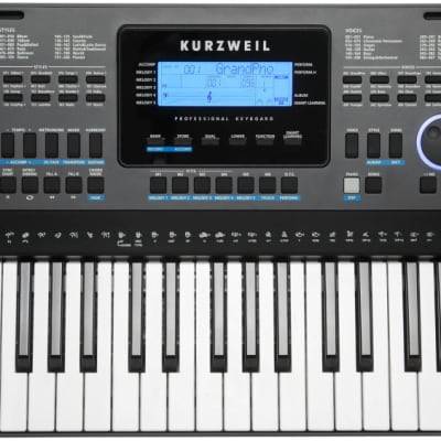 Kurzweil KP-150 61-Key Synth Action Portable Arranger Keyboard, Black