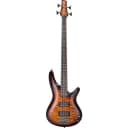 Ibanez SR Series SR400EQM Electric Bass Guitar, Rosewood Fretboard, Dragon Eye Burst