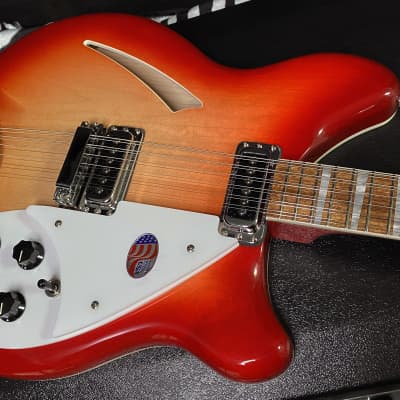 New Rickenbacker 360/12 Fireglo 7.7lbs- Authorized Dealer- In Stock Ready to Ship- Hard to Find!!!! G01733 image 1