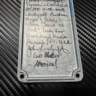 Landgraff Dynamic Overdrive Pedal 1999 - 2015 Signed by John Landgraff |  Reverb