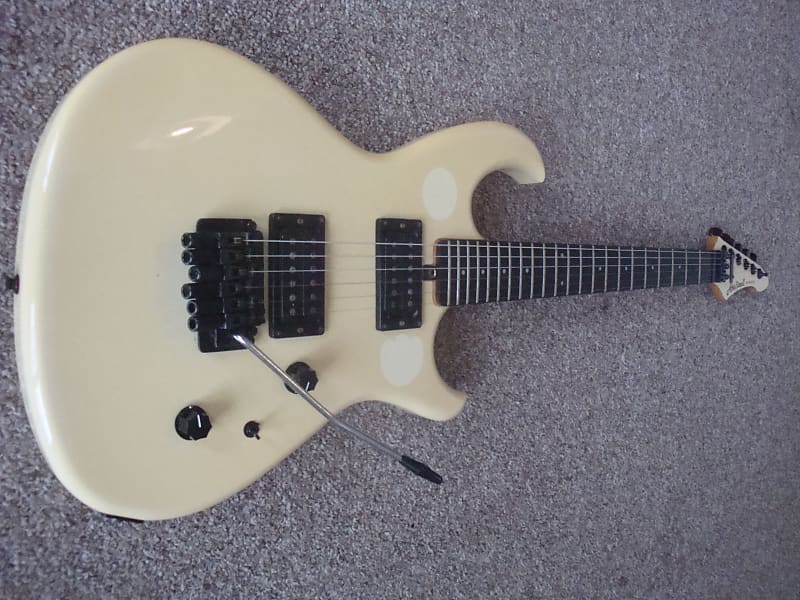 Aria Pro II RS Wildcat HH 1986 White Made in Japan Matsumoku