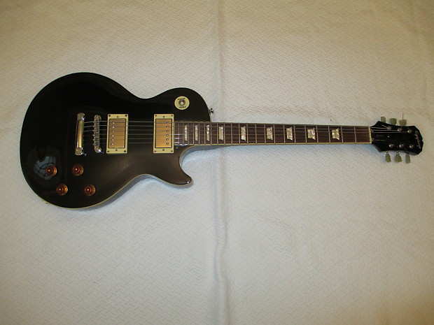 Epiphone/Gibson Les Paul 2001 Black Quality Korean not China | Reverb